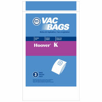 Style "K" Vacuum Cleaner Bags, 3-Pack