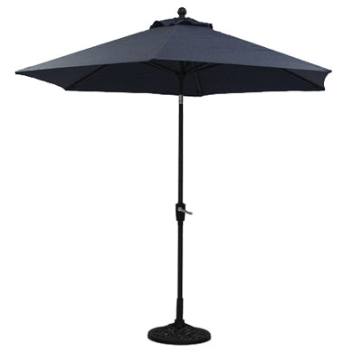 Beaumont Patio Market Umbrella, Denim, 9-Ft.
