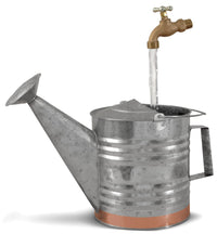 Universal Home and Garden GC-4 Fantasy Fountains Galvanized & Copper Watering Can Fountain