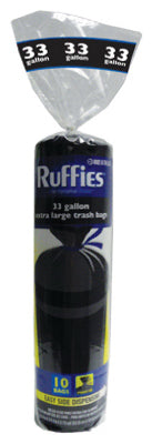 10CT 33GAL Trash Bag (Pack of 12)