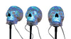 Sylvania  Projector Skull Pathway Lights  Lighted Blue and green  Halloween Decoration  8 in. H x N/A in. W