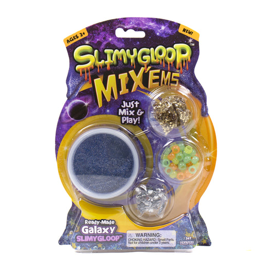 SlimyGloop Mix'Ems-Galaxy Activity Kit Paper/Plastic (Pack of 6)