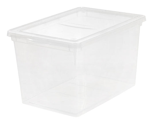 Iris  14 in. H x 16.25 in. W x 24 in. D Stackable Storage Box (Pack of 6)