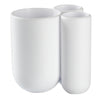 Umbra 023271-660 3-1/2" X 3" X 4" White Toothbrush Holder (Pack of 3)