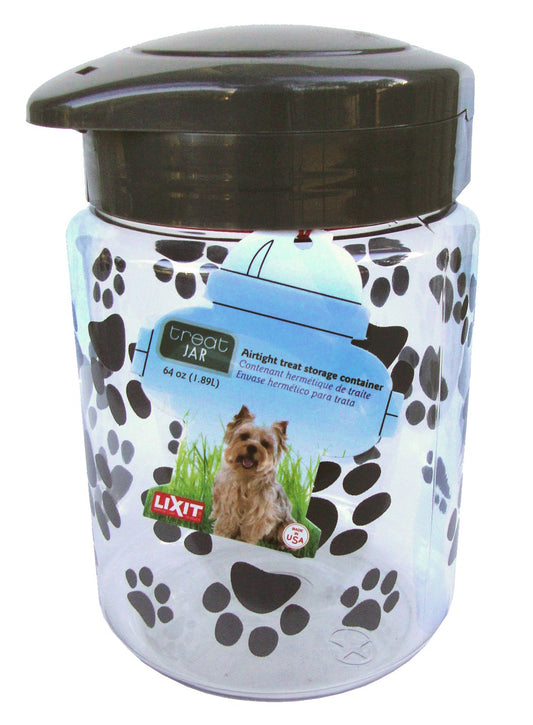 Lixit 30-0128-010 128 Oz Dog Treat Jar