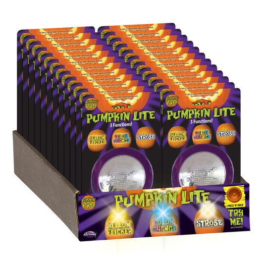 Fun World Pumpkin Pro Prelit Pumpkin Accessory Lights (Pack of 24)
