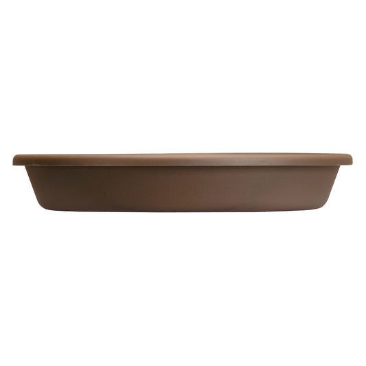 Akro Mils SLI7000E21 Chocolate Classic Saucers For 16" Pot (Pack of 12)
