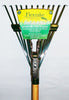Flexrake 58 in. 12 Tine Steel Shrub Rake Wood Handle