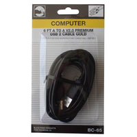 Black Point Products 6 ft. L USB Cable