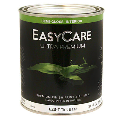 EasyCare Qt. Tint Base Interior Semi-Gloss Latex Enamel (Pack of 4)