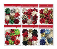 Large Bow Bags, 6 Assorted Designs (Pack of 36)