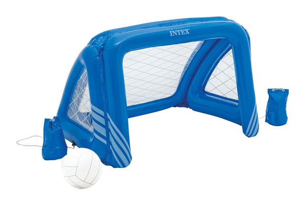 Intex Blue/White Plastic Inflatable Fun Goal Pool Game 32 L x 55 H x 35 W in. for Age 6+ Year