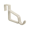 iDesign 1-3/4 in. L White Plastic Small/Medium Over the Door Valet Hanger 1 pk