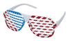 Good Old Values Patriotic Novelty Glasses Plastic 1 pk (Pack of 24)