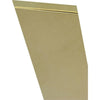 K&S 0.016 in. x 1 in. W x 36 in. L Brass Metal Strip (Pack of 5)