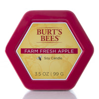Blyth Home Scents International 116358 Burt's Bees® Farm Fresh Apple Candle Tin (Pack of 6)