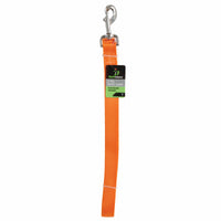 Ruff Maxx Nylon Leash, Orange, 1-In. x 5-Ft.