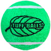 Petsport Tuff Balls Green Mint Polyster/Rubber Tennis Balls 2 pk