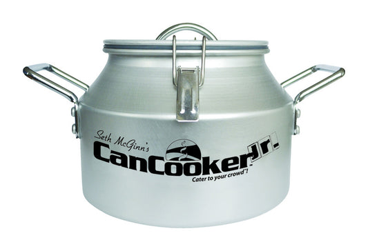 CanCooker Aluminum 2 gal. Capacity Grill Steam Cooker 10 L X 10 W in.