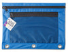 Charles Leonard Inc. 76350-ST 2 Pocket Pencil Pouch Assorted Colors (Pack of 24)
