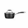 Ceramica Deluxe 1.5 Qt Ceramic Covered Sauce Pan - Black