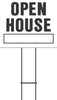 Hy-Ko English White Informational Sign 23 in.   H X 24 in.   W