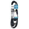 Prime SnugPlug Indoor 6 ft. L Black Extension Cord 16/3 SPT-2