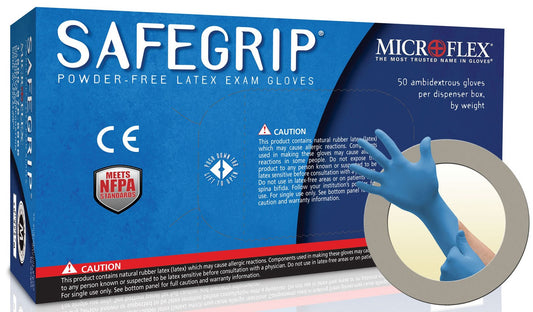 Microflex Sg-375-Xl Extra Large Safegrip™ Gloves 50 Count