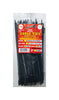 Tool City  7.9 in. L Black  Cable Tie  100 pk
