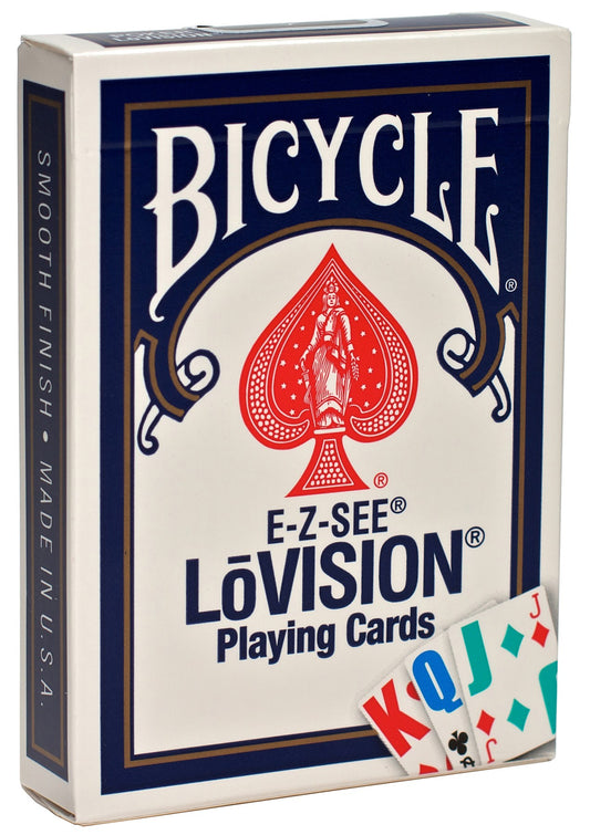 Bicycle 1001017 E-Z See LoVision Playing Cards                                                                                                        