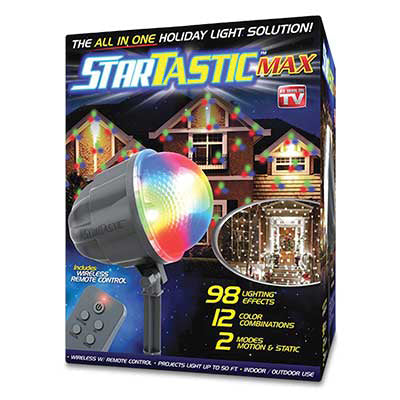 Max Holiday Light Show Projector, 122 Effects, Remote Control