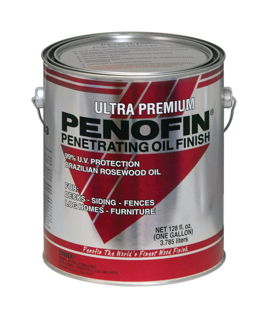 Penofin Ultra Premium Transparent Sable Coating UV Resistant Oil-Based Wood Stain 1 gal. (Pack of 4)