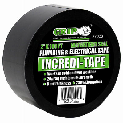 Incredi-Tape, Plumbing & Electrical, 2-In. x 108-Ft. (Pack of 24)