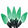 Celebrations  Platinum  LED  C9  Green  25 count String  Christmas Lights  24 ft.