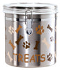 Oggi Corporation 8300 130 Oz Stainless Steel Airtight Pet Treat Canister (Pack of 3)