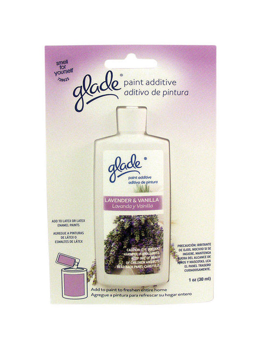 Glade Pleasant Aroma Lavender Vanilla Fragrance Scented Paint Additive 1 oz.