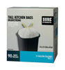 Sure Strength 13 gal Tall Kitchen Bags Drawstring 90 pk