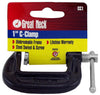 Great Neck 1 in. D C-Clamp 1 pk