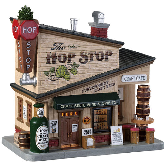 Lemax  Multicolored  The Hop Stop  Christmas Village