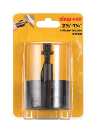 Shop-Vac  6 in. L x 4 in. W x 1-1/4in. to 2-1/2" in. Dia. Inflator Nozzle  1 pk