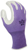 Showa Atlas 370pxs-05.Rt 13-Gauge Kids Purple/White Nitrile Palm Coating Seamless Knit Gloves