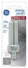 GE Energy Smart 13 W T4 4.84 in. L CFL Bulb Soft White A-Line 2700 K 1 pk