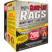 Intex Cloth-Like Fiber Blend 200-Count Wiping Rag 11 L x 10 W in.