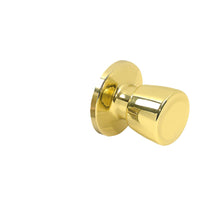 Tell Alton Knob Bright Brass Dummy Knob Right or Left Handed