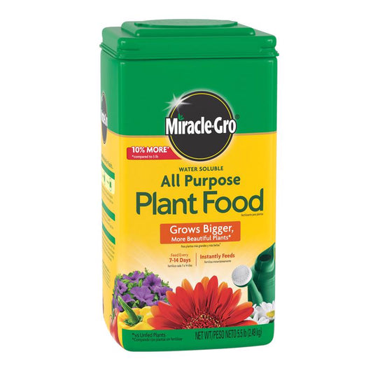 Miracle Gro 1011410 5 Lb Water Soluble All Purpose Plant Food 24-8-16