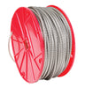 Campbell Chain Electro-Polish Stainless Steel 1/16 in. D X 250 ft. L Cable