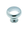 Amerock The Anniversary Collection Round Cabinet Knob 1-3/16 in. D 1 in. Polished Chrome 1 pk