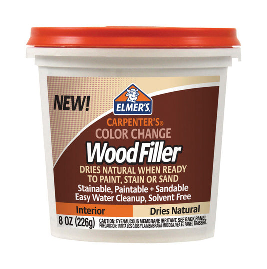 Elmer's Carpenter's Natural Wood Filler 8 oz
