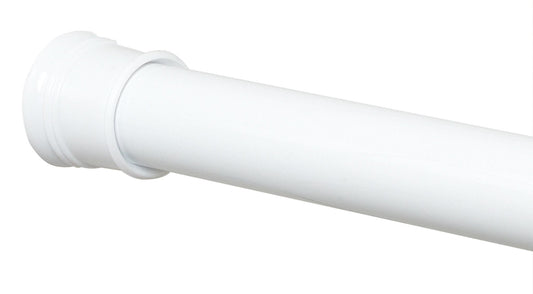 Zenith  Shower Curtain Rod  60 in. L White