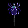 Santa's Best Prelit Halloween Decoration LED Spider Stake Light 12 H in. for Outdoor Use